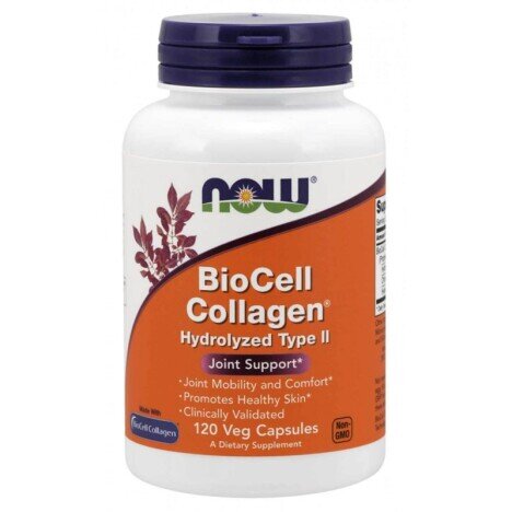 Now Foods BioCell Colagen Hydrolizat Tip II 120 Capsule